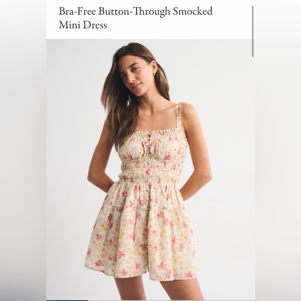 Abercrombie Bra Free Mini Dress NWT